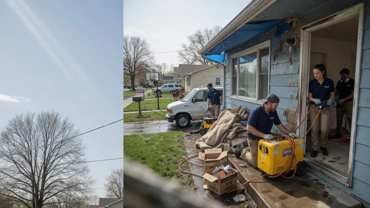 Basement Flood Cleanup in Columbia Falls, ME near me